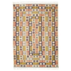 The porcelain carpet from Märta Måås-Fjetterström AB, Sweden 1947