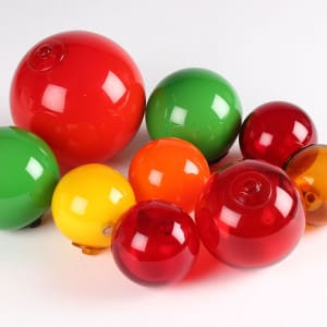 Glass marbles
