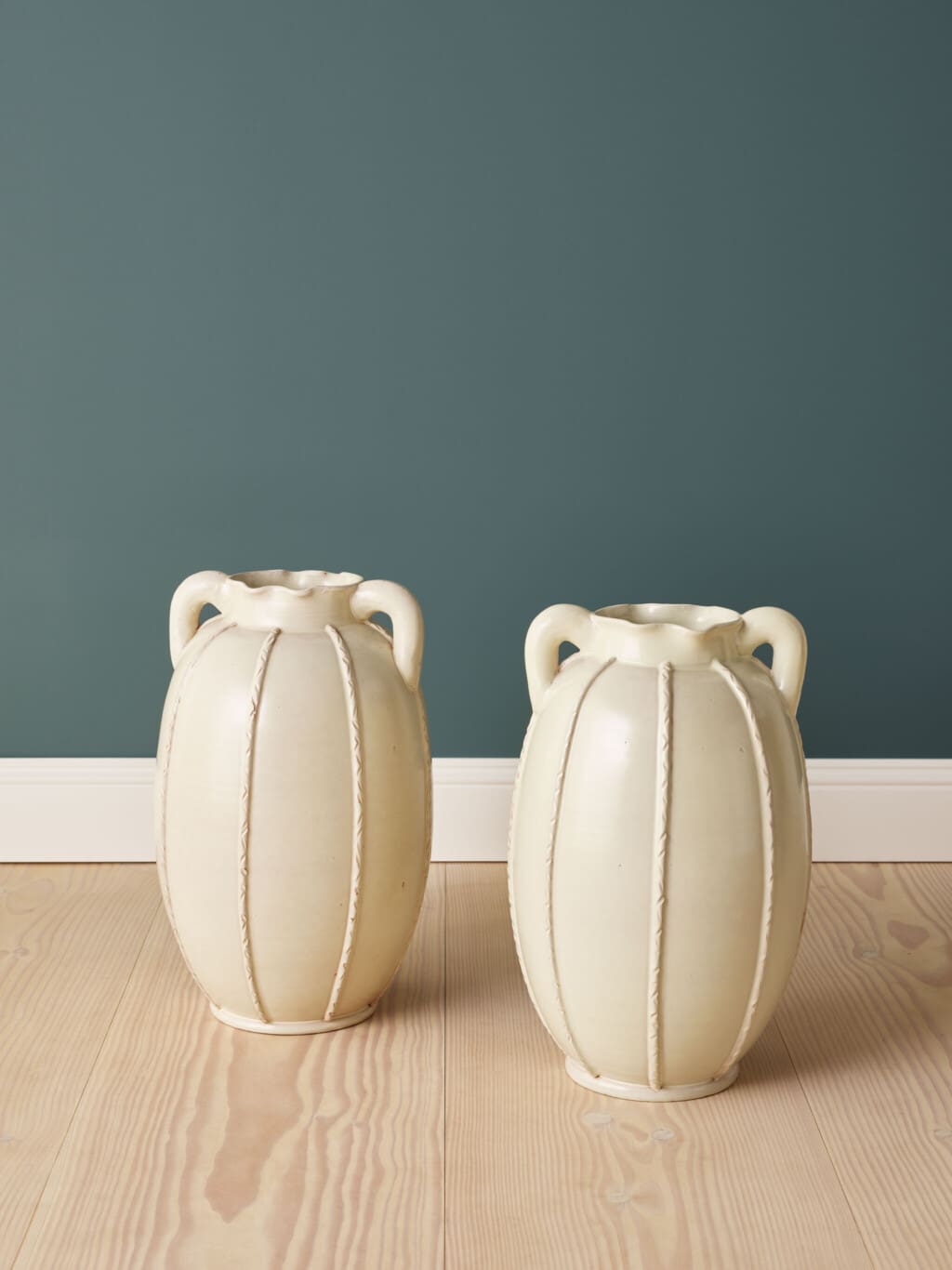 Andersson &  Johansson Höganäs two ceramic pots