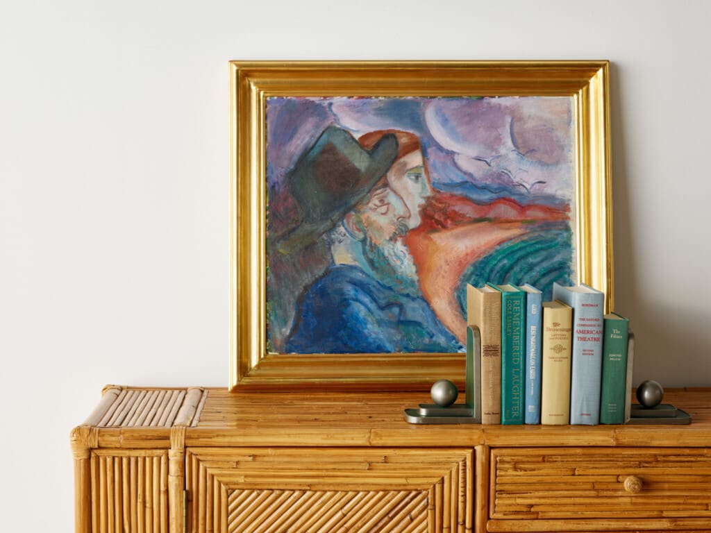 Oil painting by Gösta Sandels