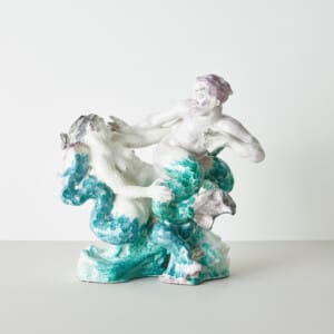 Faience sculpture by Jean René Gauguin