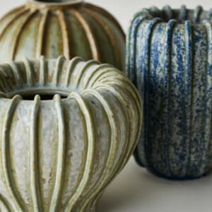 A group of ceramic vases by Arne Bang
