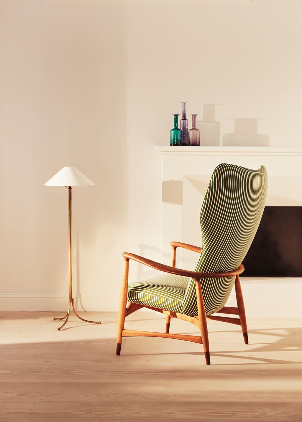 A Wingback chair by Arne Vodder