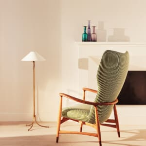 A Wingback chair by Arne Vodder